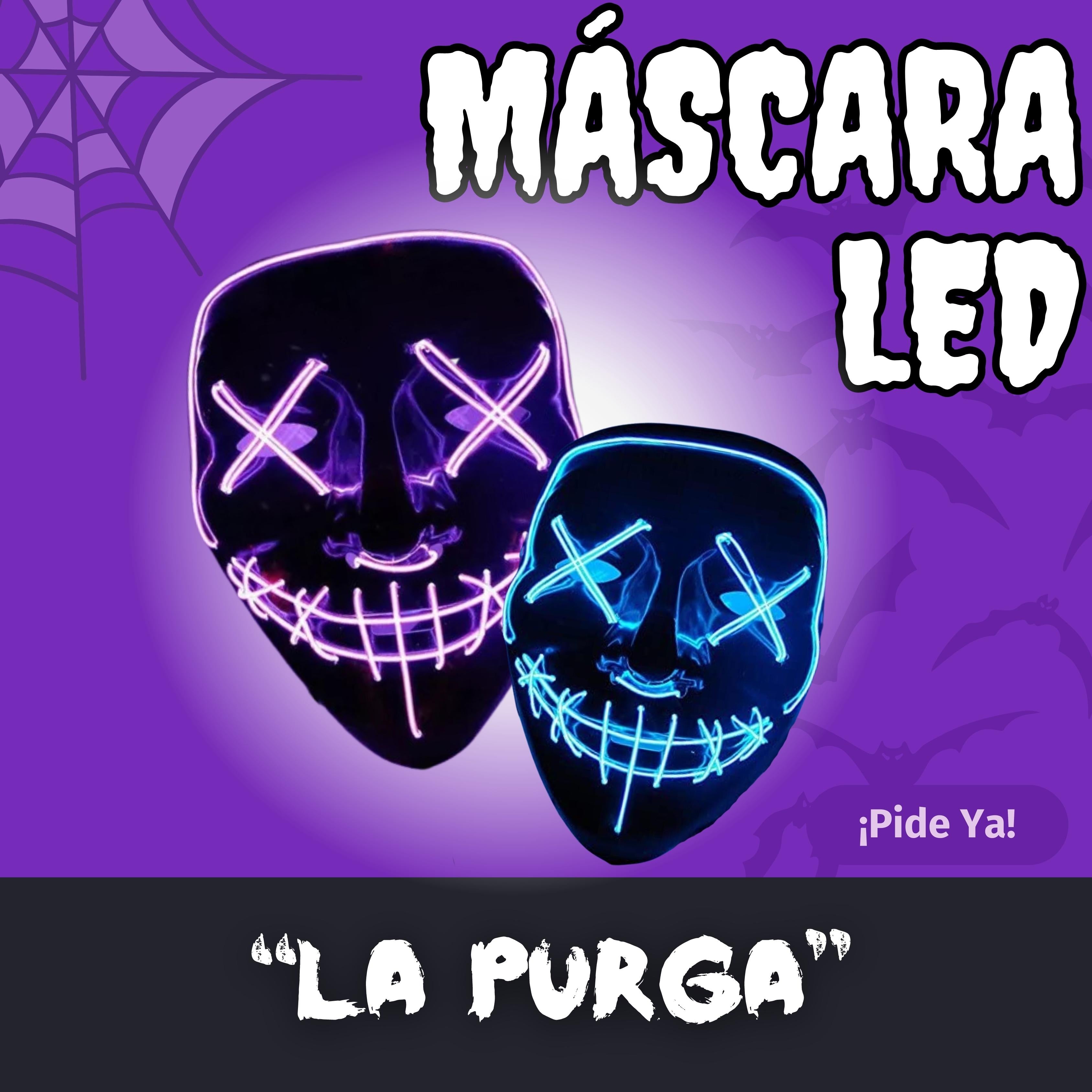 MÁSCARA LED "LA PURGA"☠️