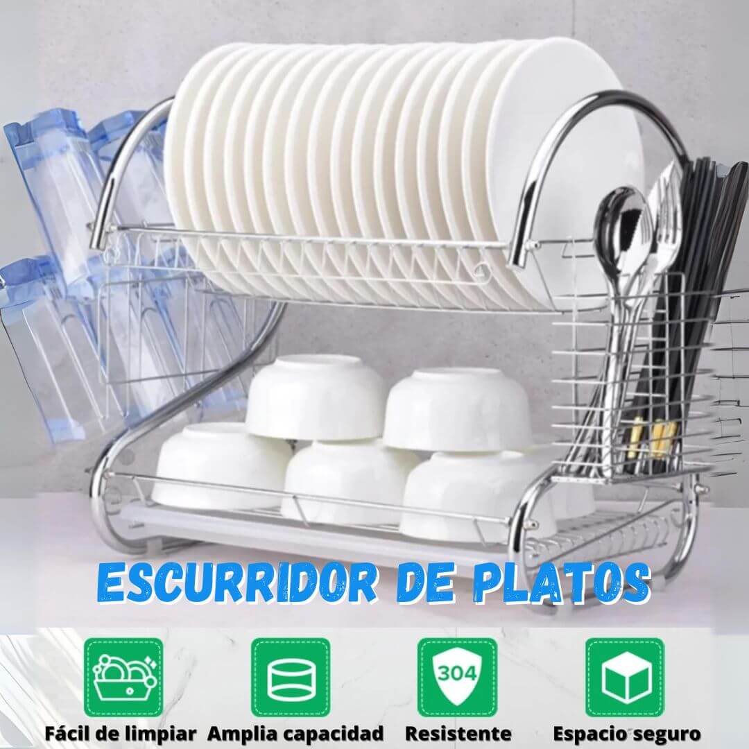 😲ESCURRIDOR DE PLATOS😍