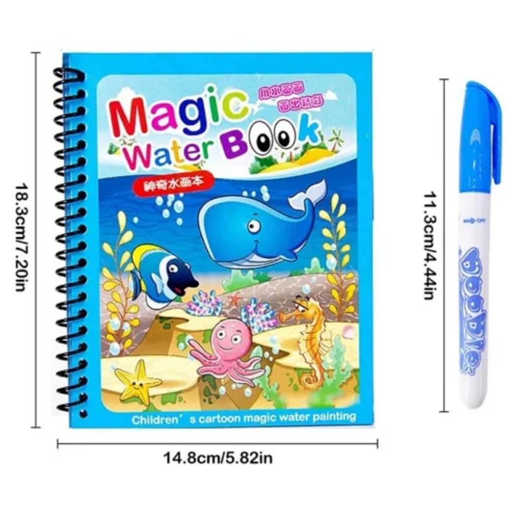 😲LIBRO MÁGICO DE AGUA / MAGIC WATER BOOK😍