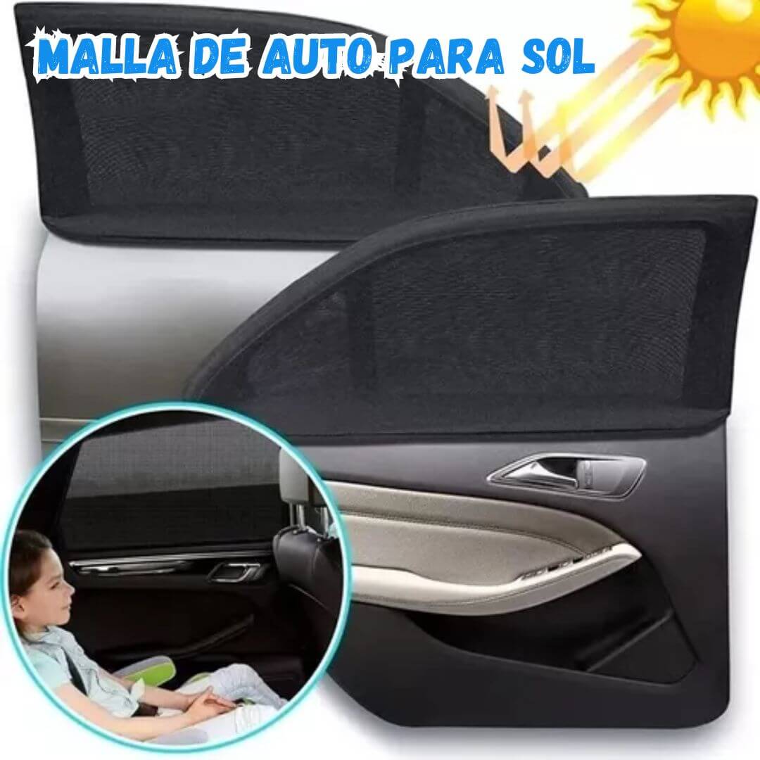 😲MALLA DE AUTO PARA SOL😍