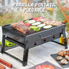 😲PARRILLA PORTÁTIL PLEGABLE😍