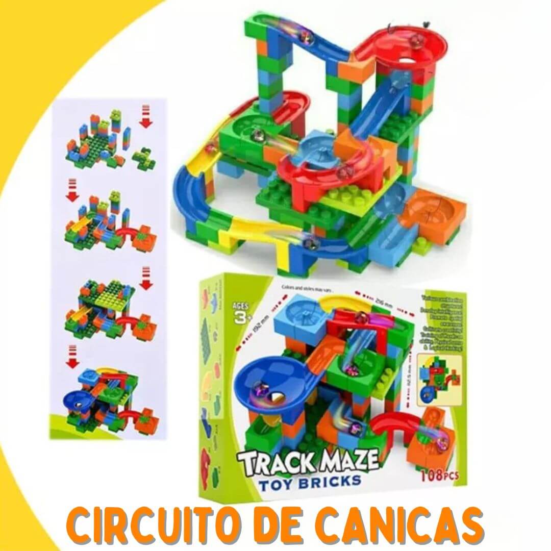 TRACK MAZE / CIRCUITO DE CANICAS (180 pcs)💥