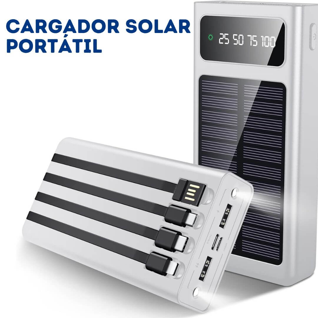 😍CARGADOR SOLAR PORTÁTIL📱