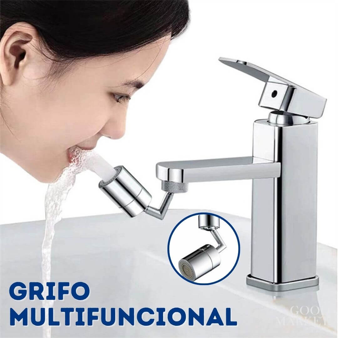 GRIFO MULTIFUNCIONAL | CON FILTRO PARA SALPICADURAS💦