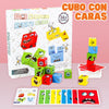 JUEGO DIDACTICO - CUBO DE CARAS