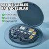 😲SET DE CABLES PARA CELULAR📱