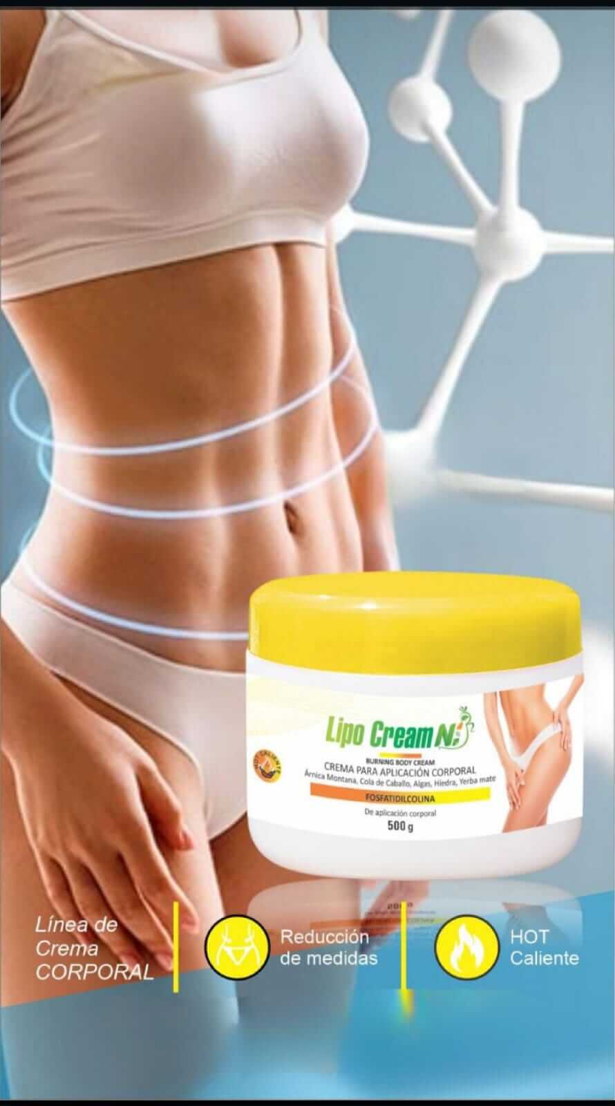 LIPO CREAM - CREMA REDUCTORA💥